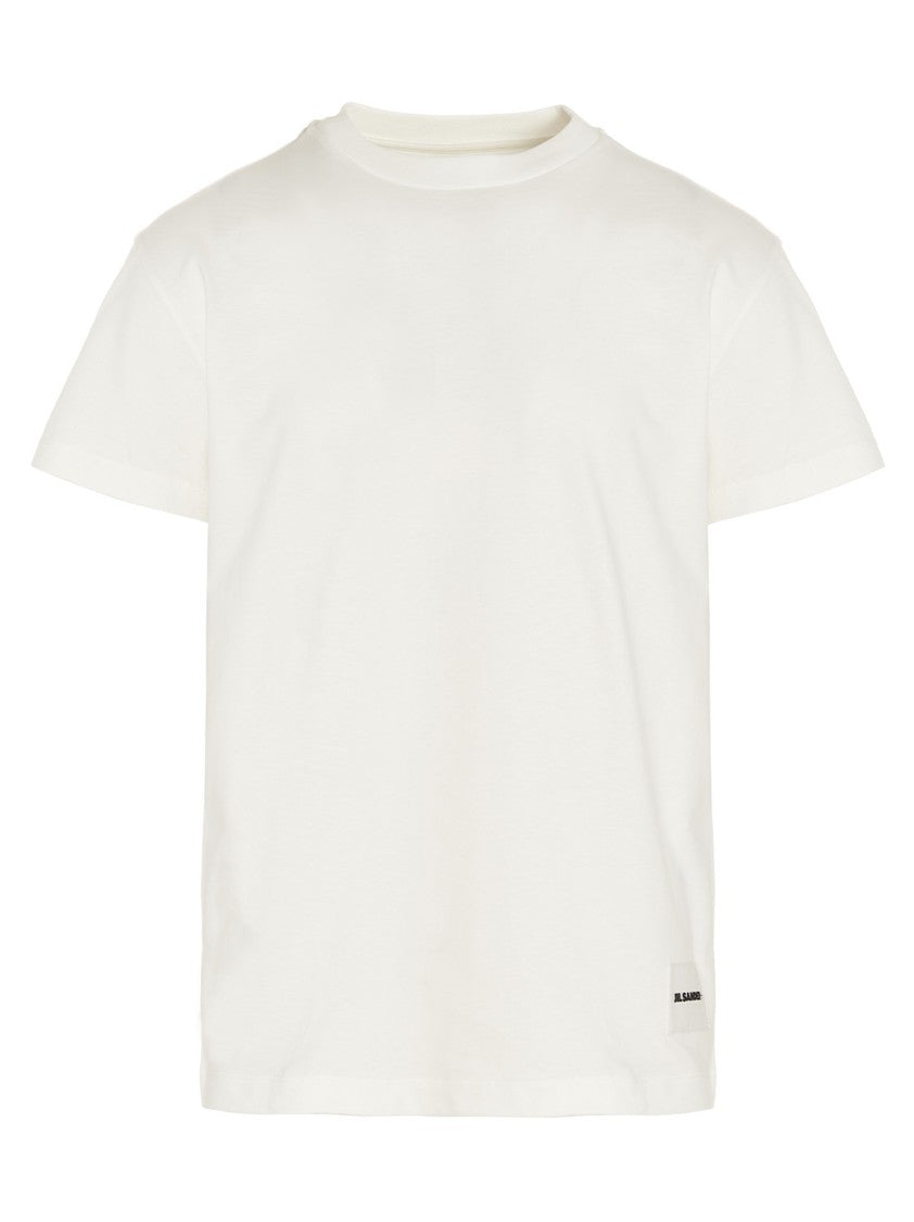 Jil Sander Pack Of 3 Logo T-Shirt