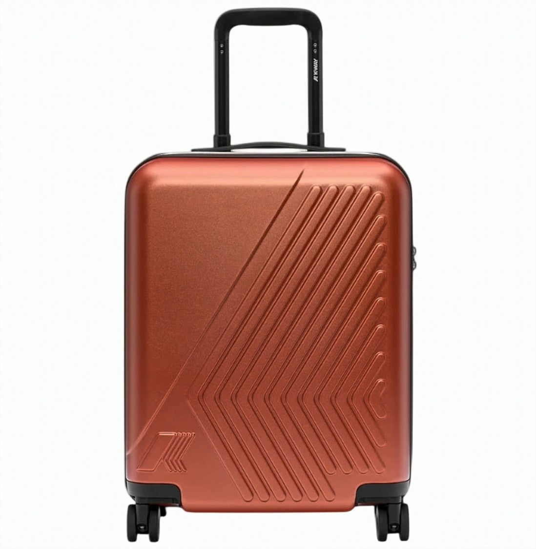 K-Way Eudoxie Logo Polycarbonate Carry On Luggage