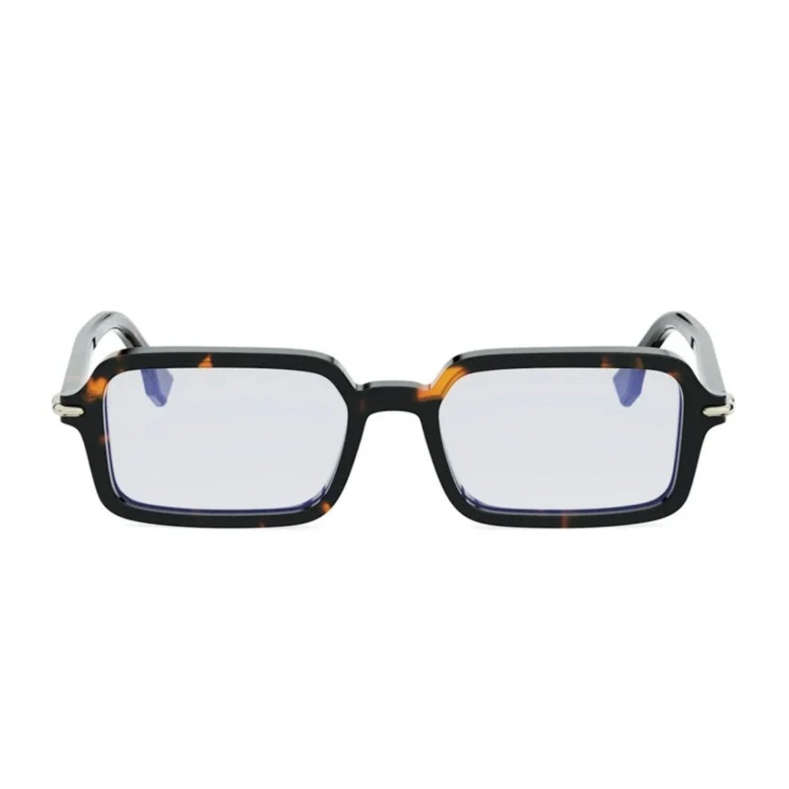 Fendi Fendi Selleria Rectangular Sunglasses With Acetate Frame