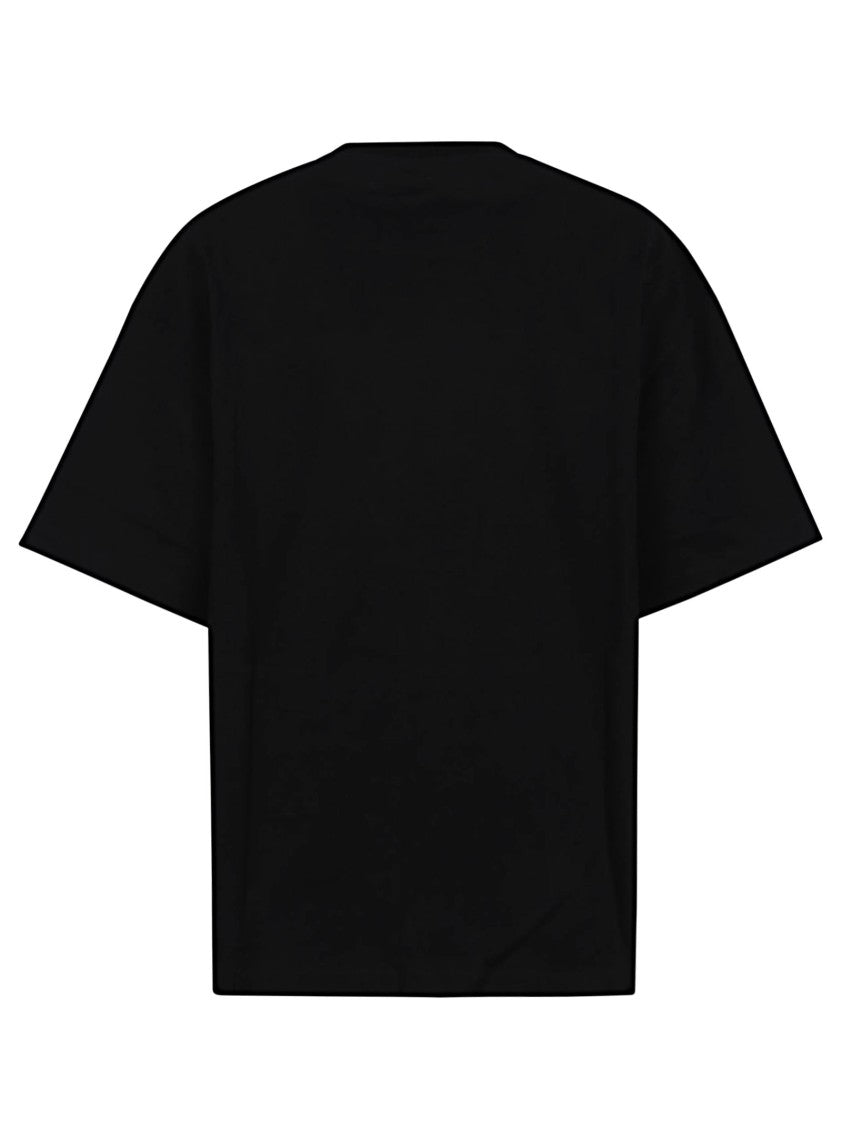 Jil Sander Relaxed Fit Black T-Shirt