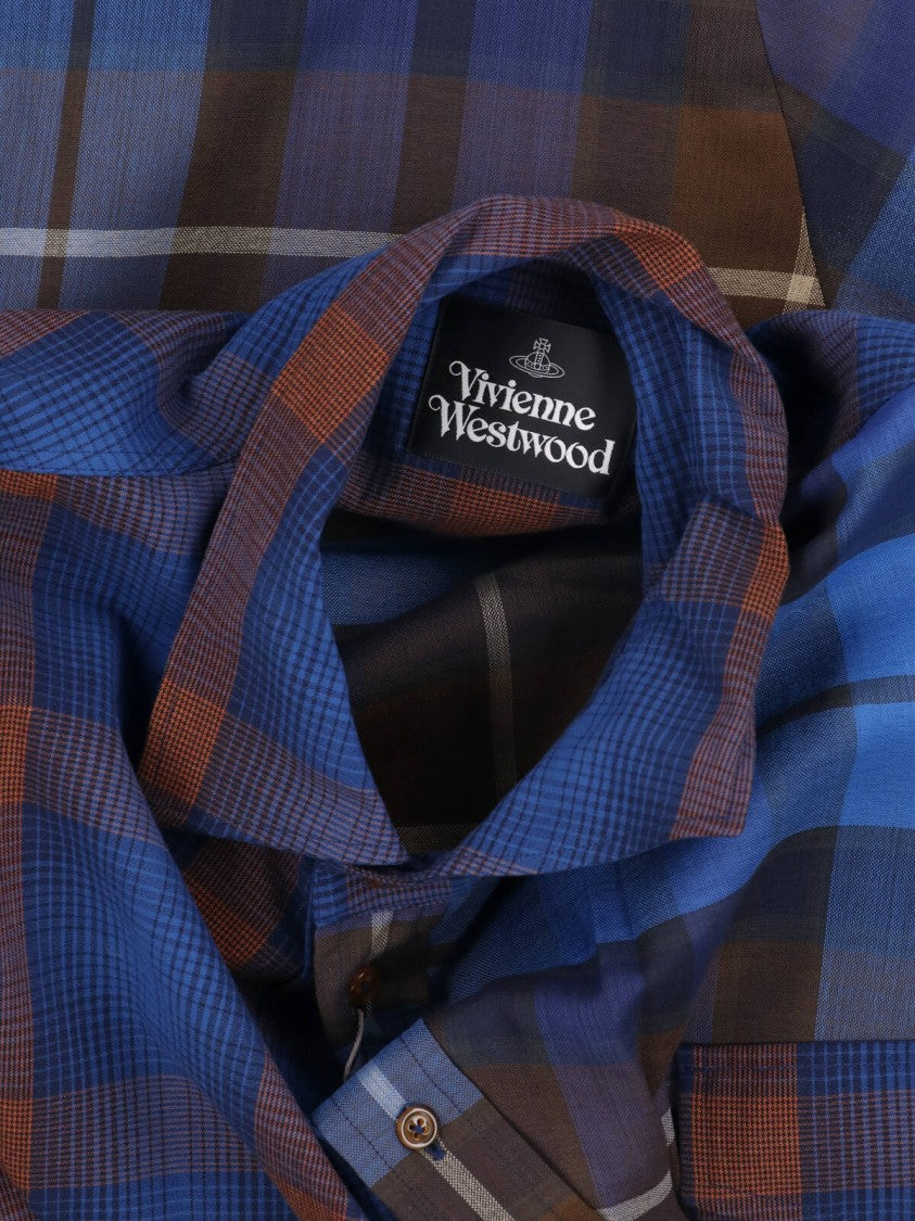 Vivienne Westwood Multi Chaos Striped Wool Shirt