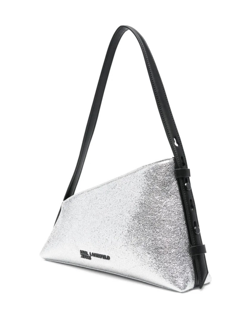 Karl Lagerfeld Structured Black Bag With Minimalist Design And Clean Lines