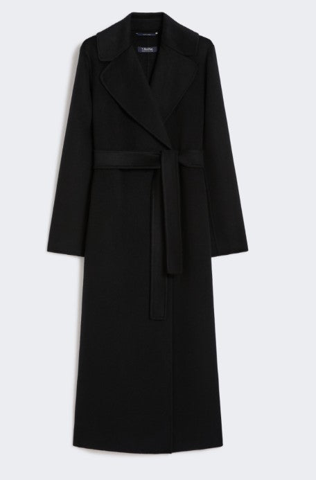 Max Mara Long Tailored Coat With Wide Lapel