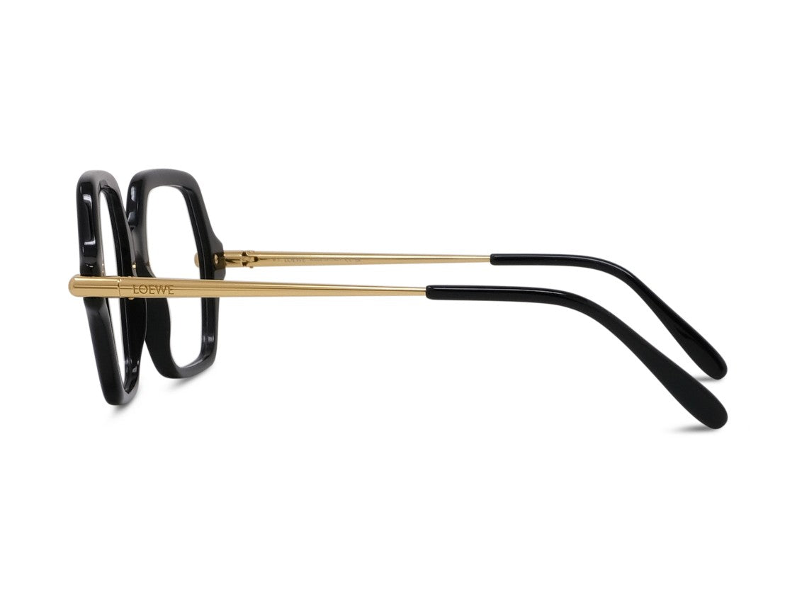 Loewe Lw50117i Oversized Geometric Metal Sunglasses