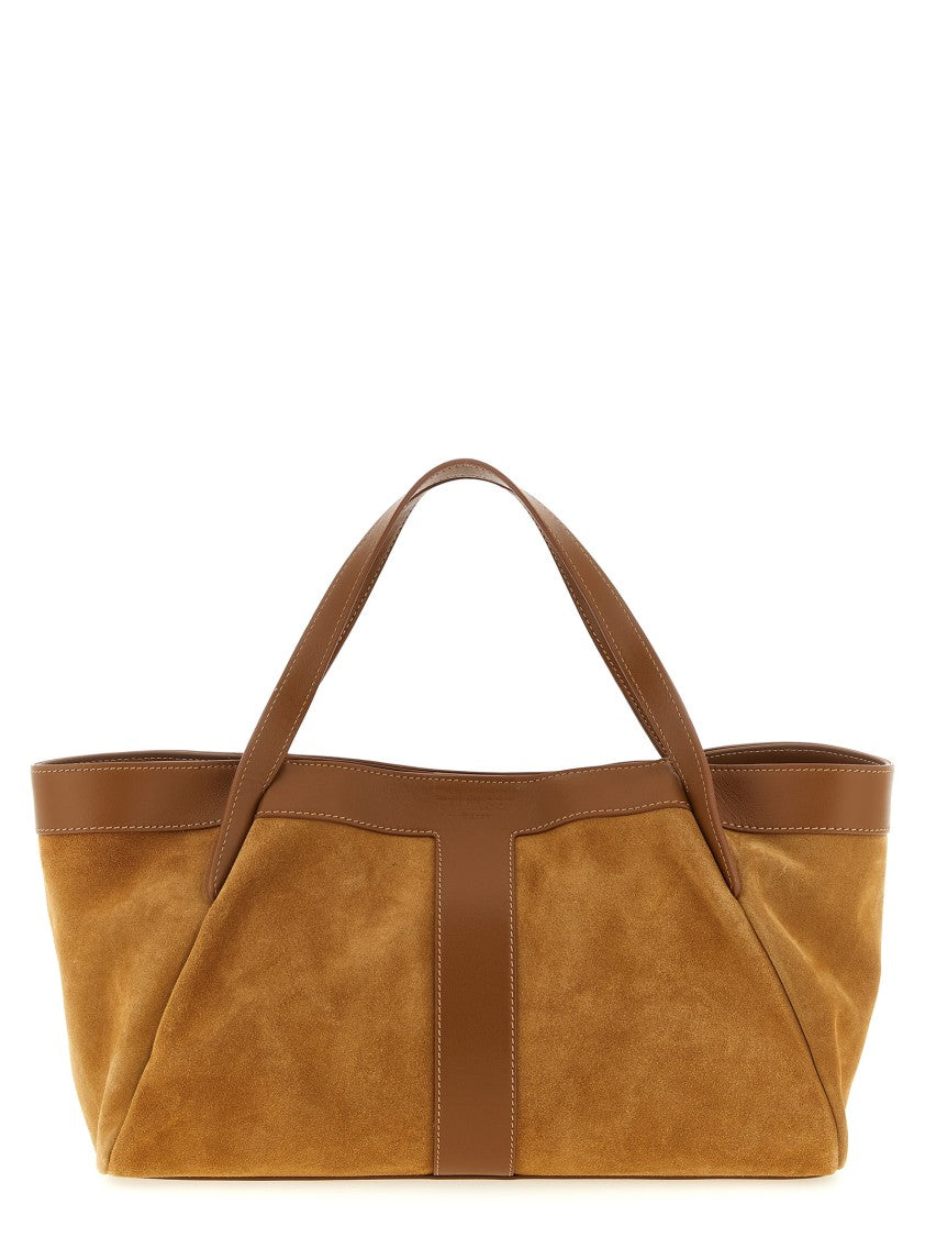 Twin-Set Suede Shoulder Bag