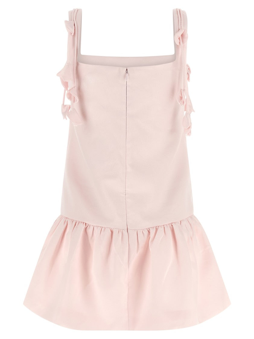 Self-Portrait 'Pink Flower Taffetà' Dress