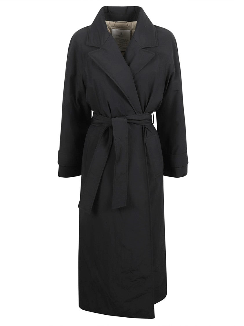 Brunello Cucinelli Classic Trench Coat With Belted Waist