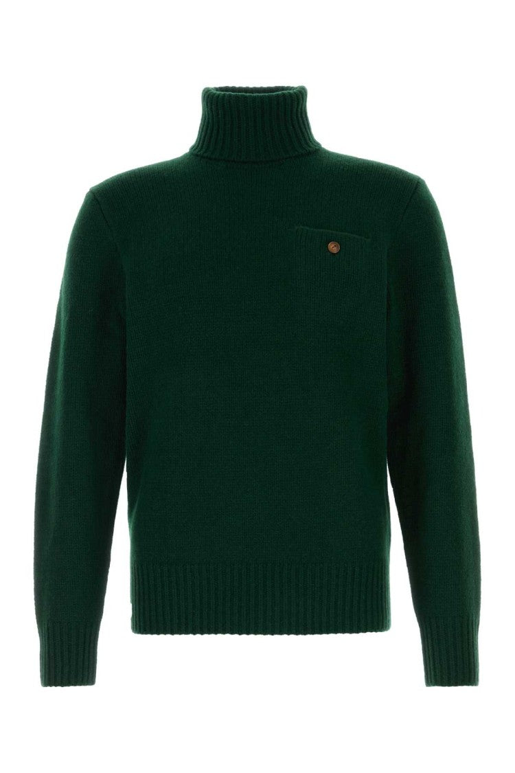 Polo Ralph Lauren Dark Green Wool Blend Sweater