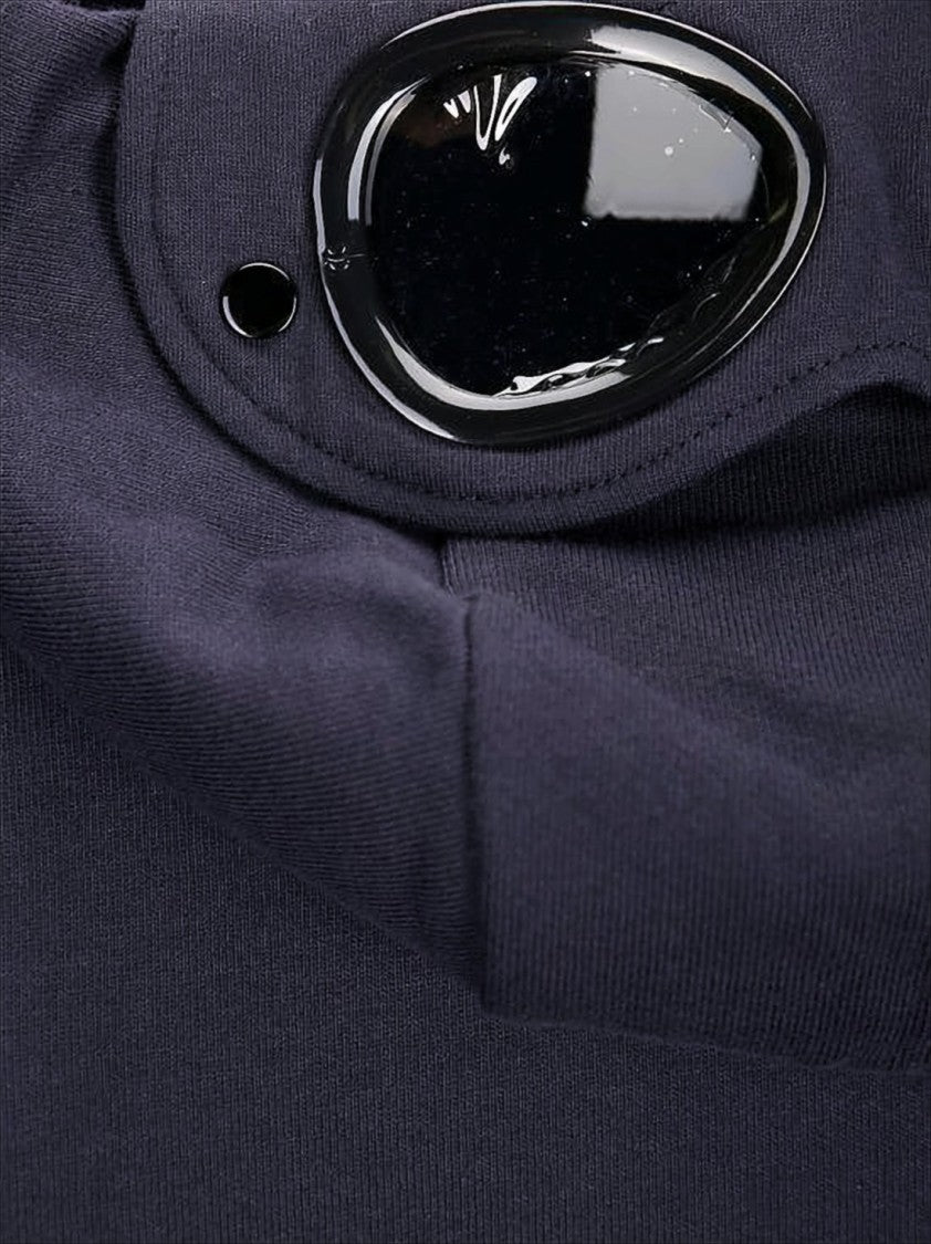C.P. Company Zip-Up Hoodie With Innovative Goggle Design