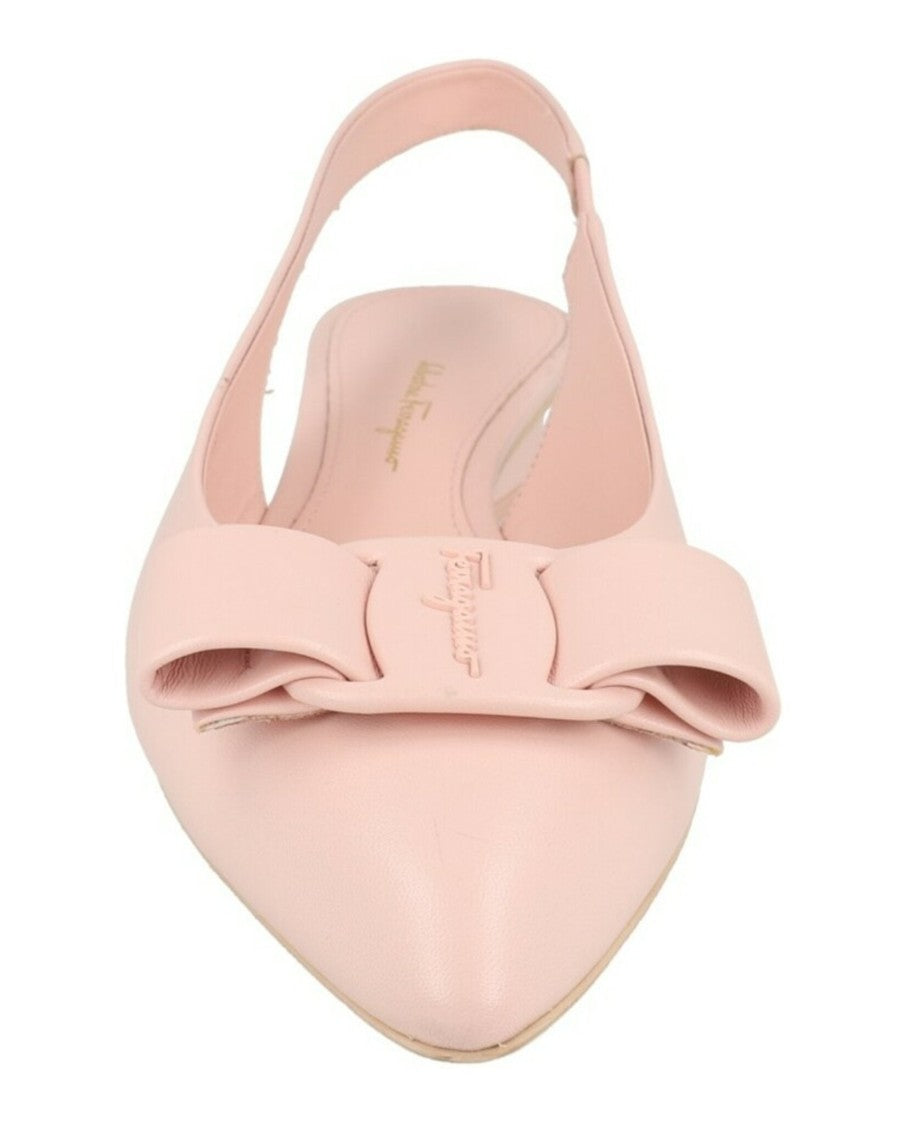 Ferragamo Viva Leather Slingback Pumps