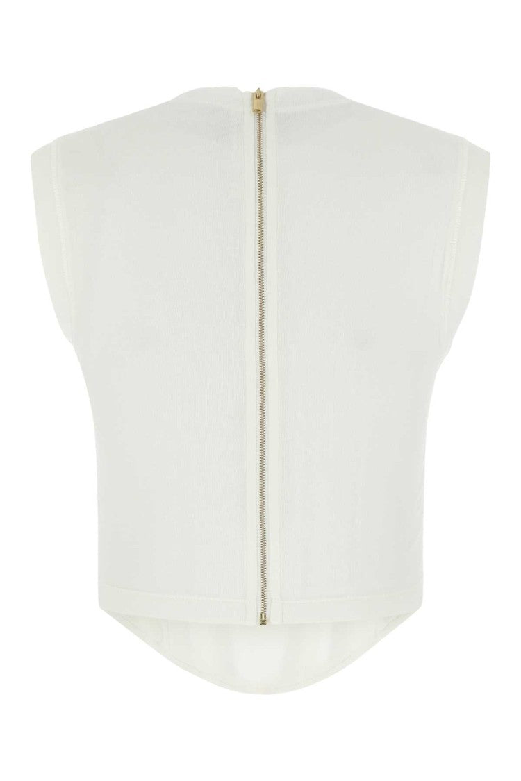 Dion Lee White Cotton Top