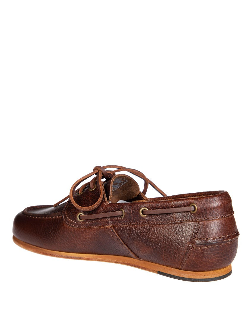 Sebago Rich Brown Owen Tumbled Leather Loafers