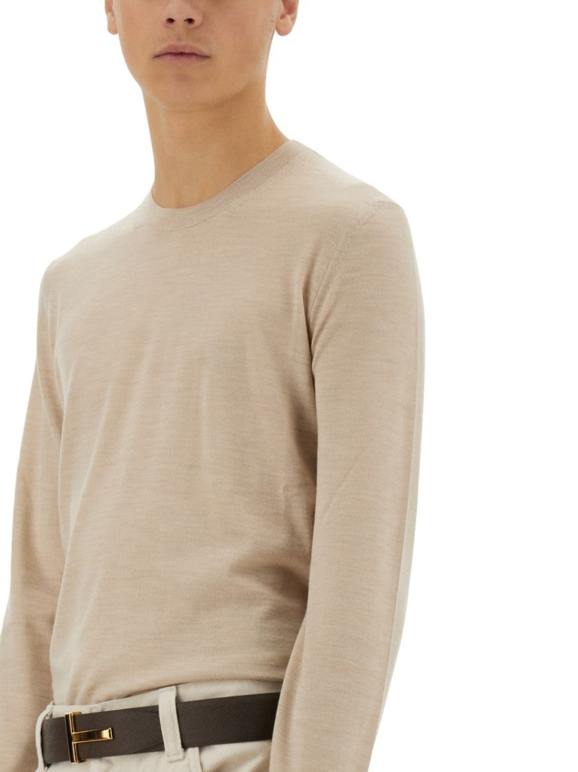 Tom Ford Relaxed-Fit Wool Jersey Sweater
