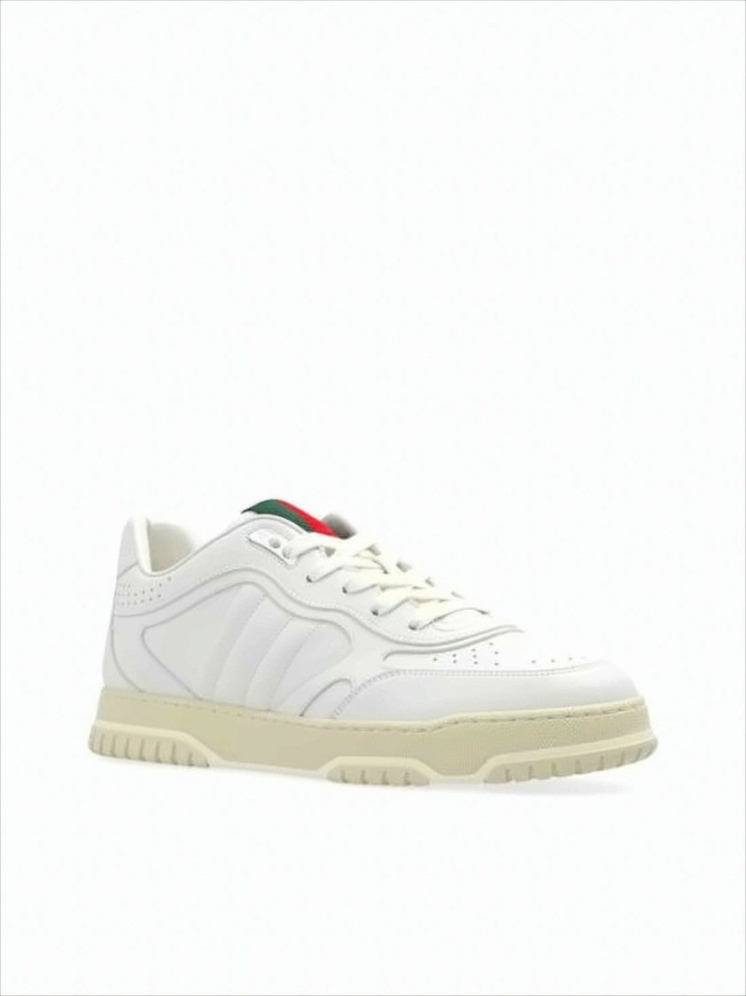 Gucci Low-Top Sneakers With Striped Fabric Detail