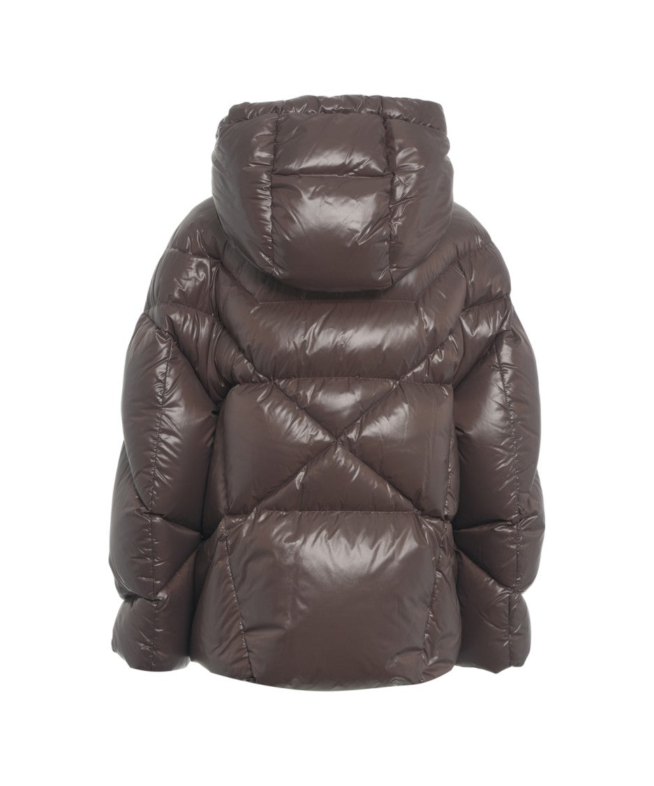 Khrisjoy Glossy Quilted Down Jacket