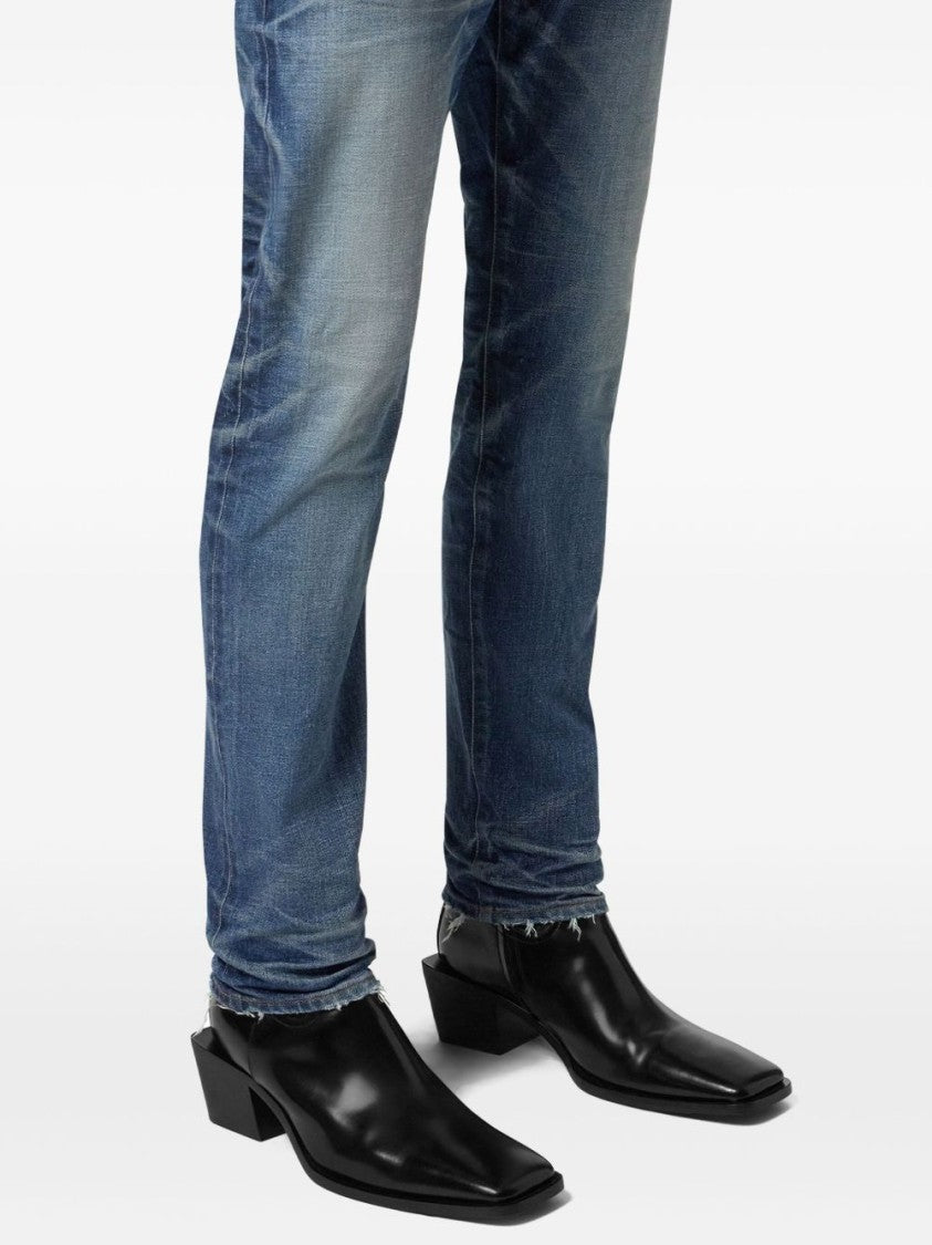 Versace Pointed Toe Boots