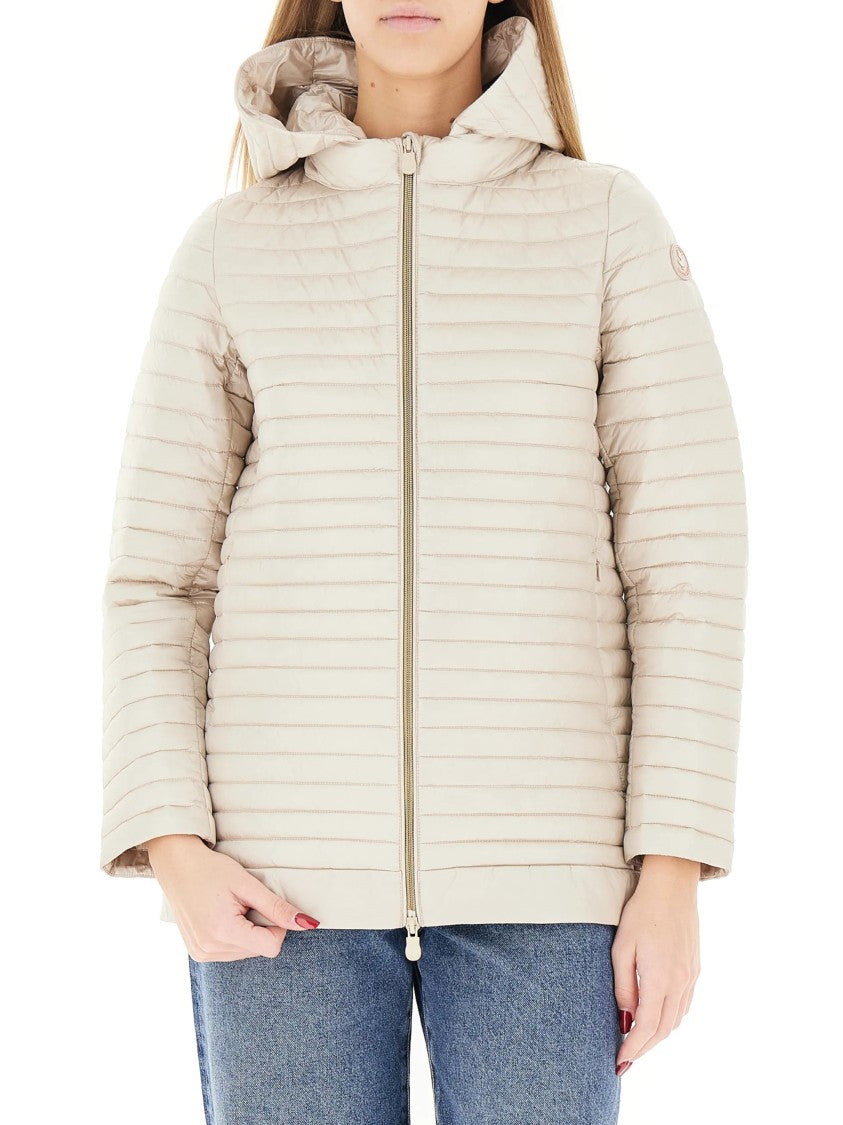 Save The Duck Black Alima Lightweight Quilted Padded Coat