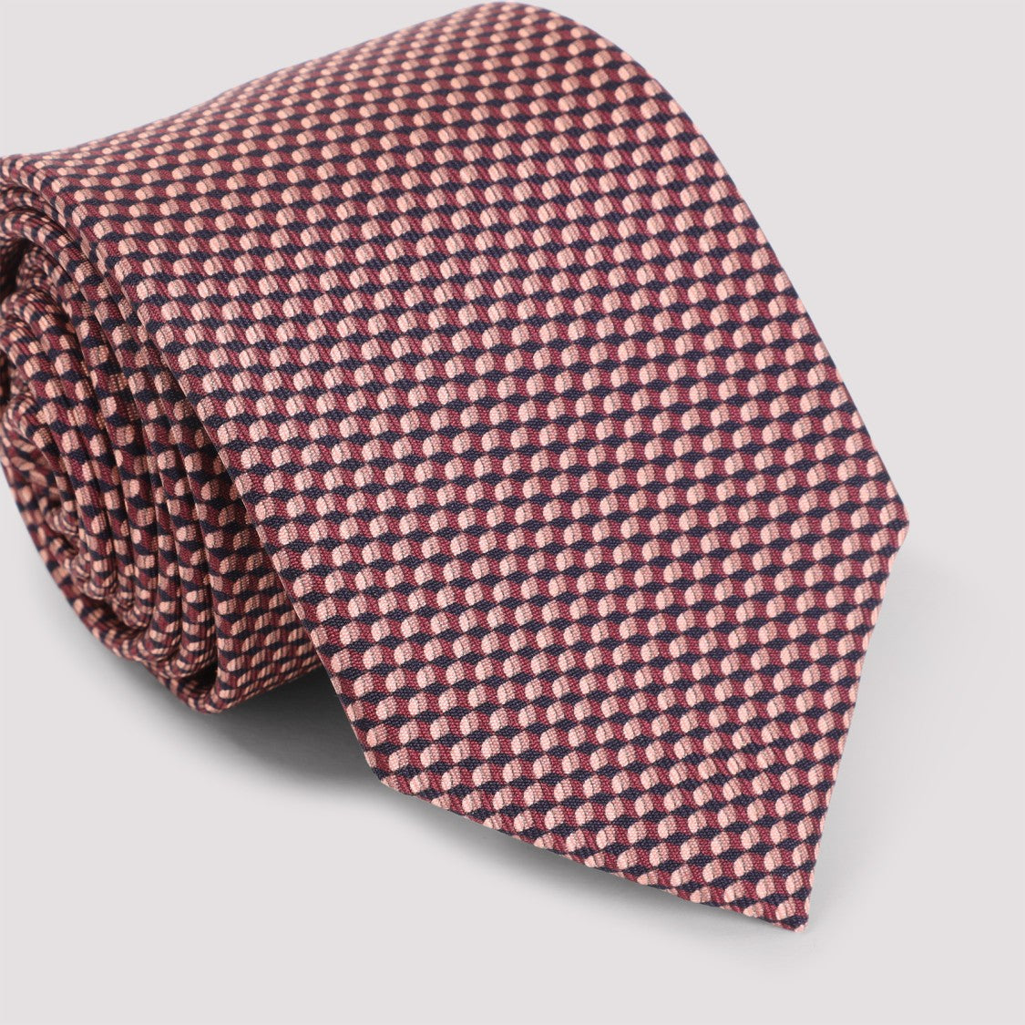 Brioni Bordeaux Silk Tie