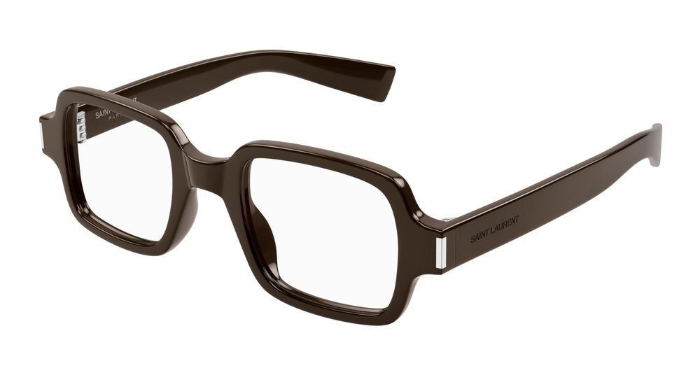 Saint Laurent Eyeglasses Sl 720 Opt 004 Brown Brown Transpare 48/23/145