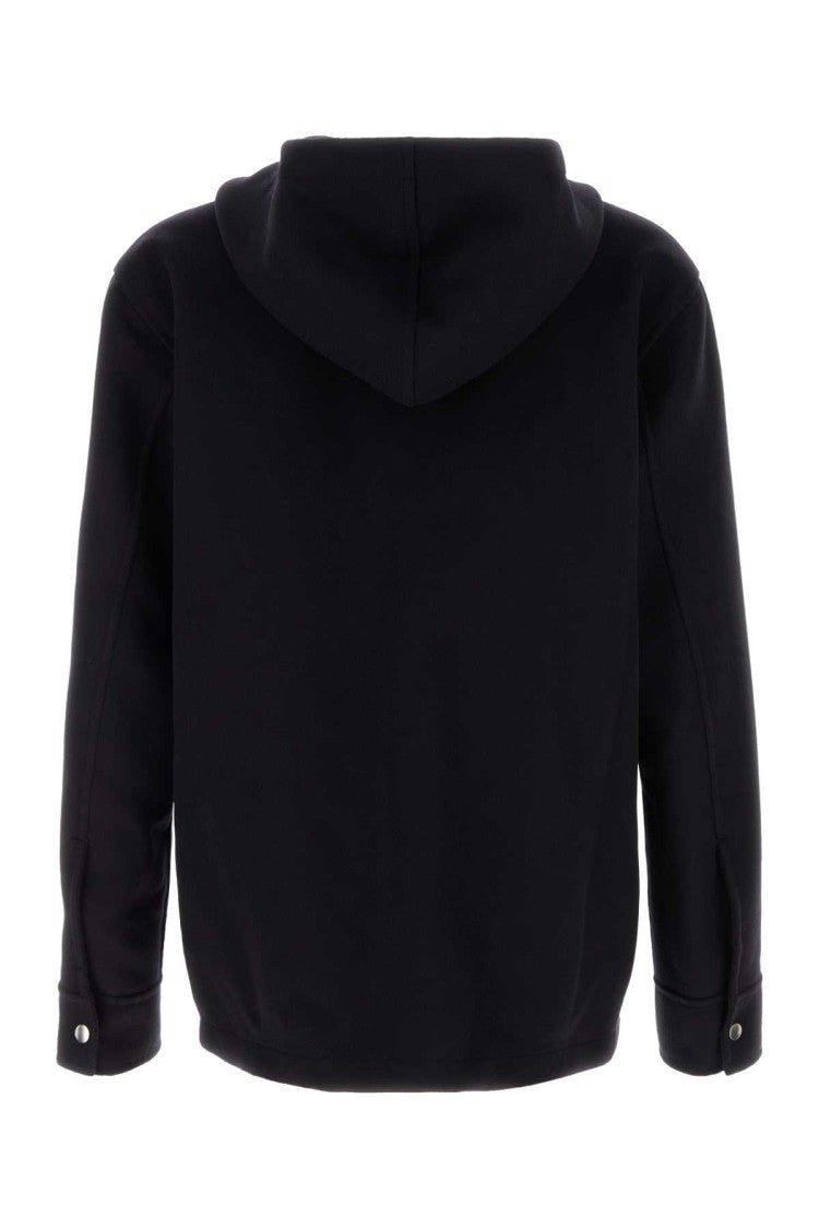 Jil Sander Midnight Blue Cashmere Hoodie