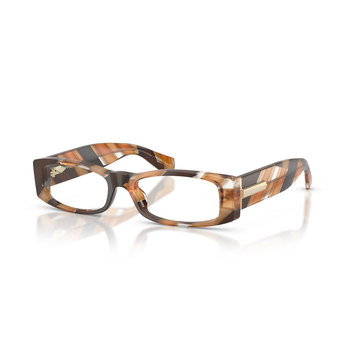 Tiffany & Co. 0Tf2294u Tortoiseshell Rectangular Eyeglasses