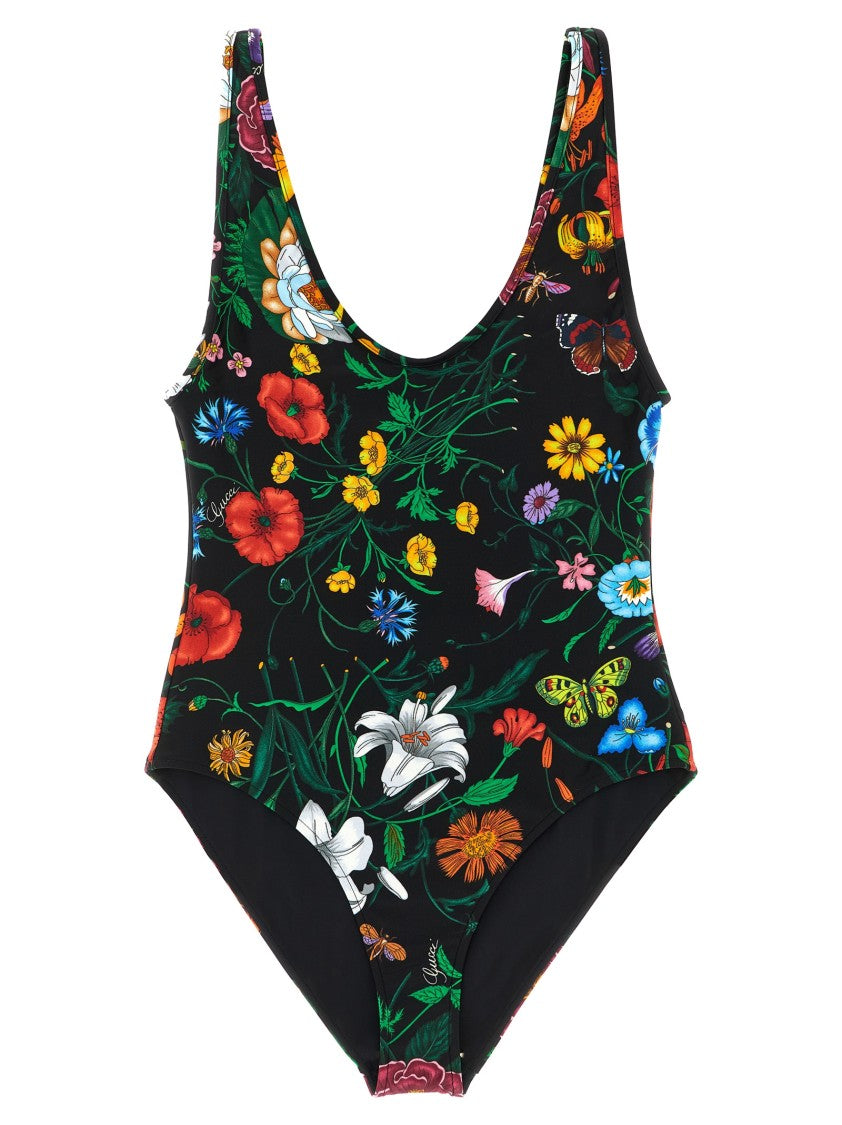 Gucci Flora' One-Piece Swimsuit