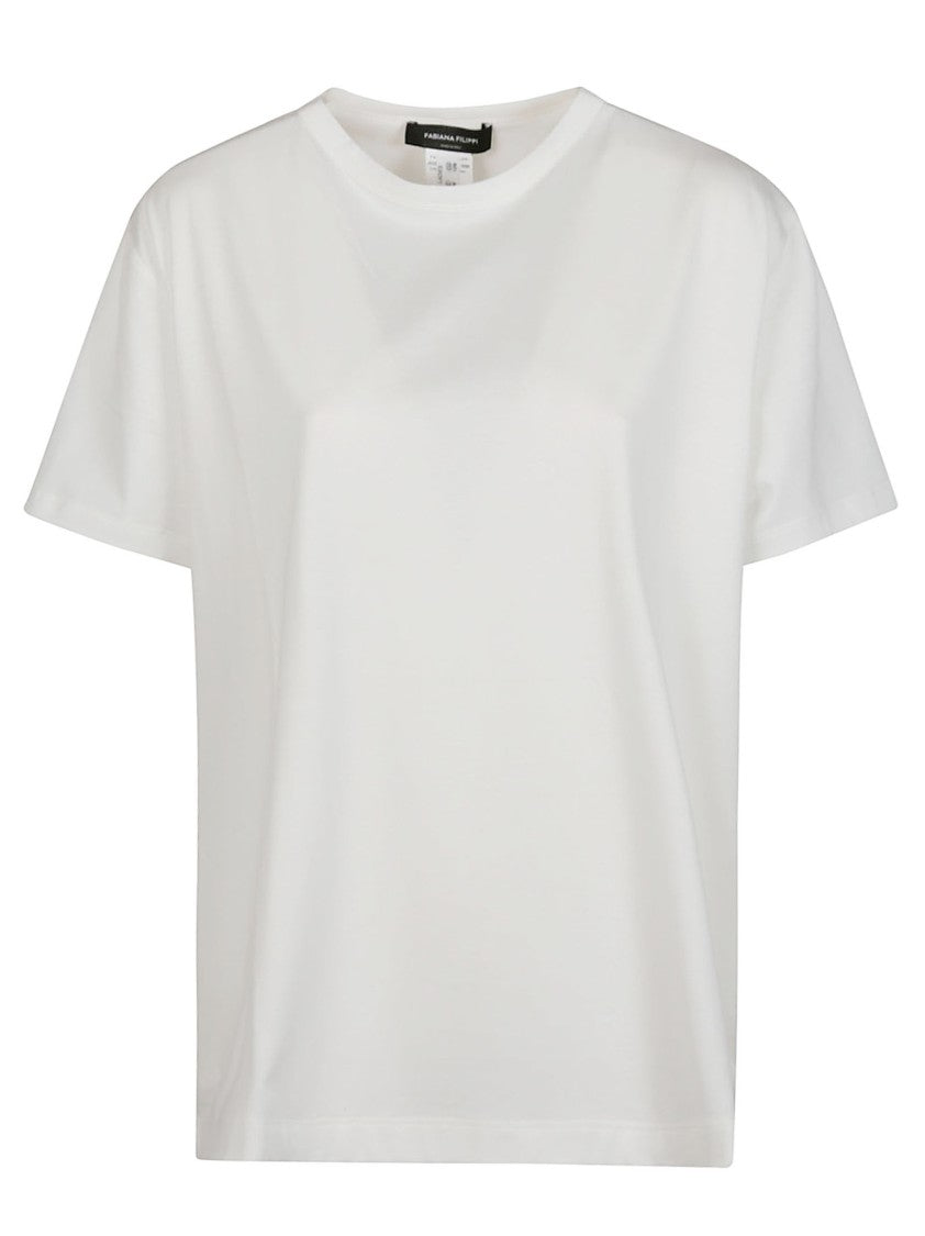 Fabiana Filippi Short Sleeve Cotton T-Shirt