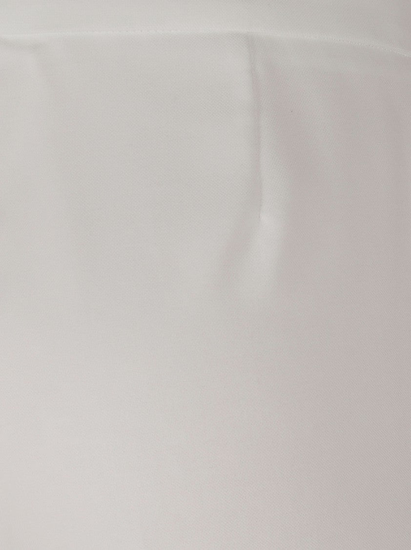 Max Mara Refined Crepe Canvas Slim-Fit Trousers With Asymmetrical Waistband