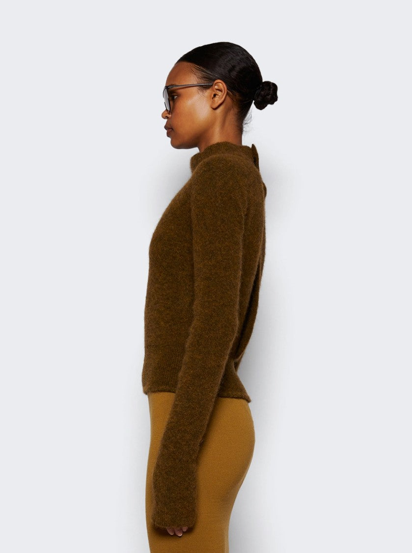 Rick Owens Maglia Headon Pull Top Honey