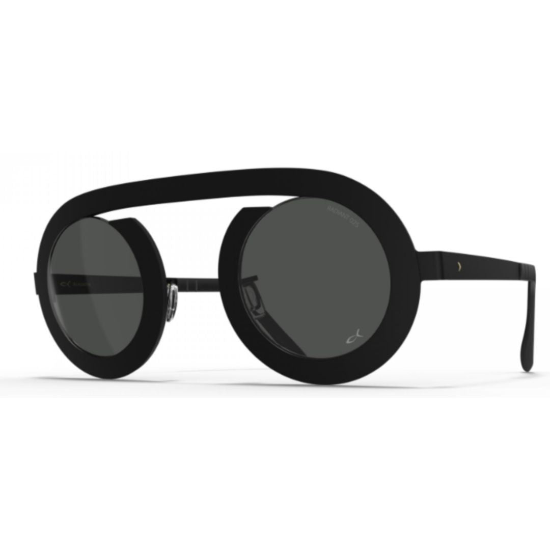 Blackfin Bf1097 Arc-R Bold Rounded Sunglasses With Thick Upper Bar