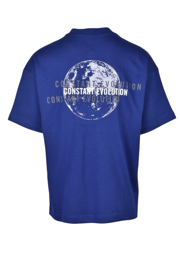 Emporio Armani Blue Cotton Men's T-Shirt