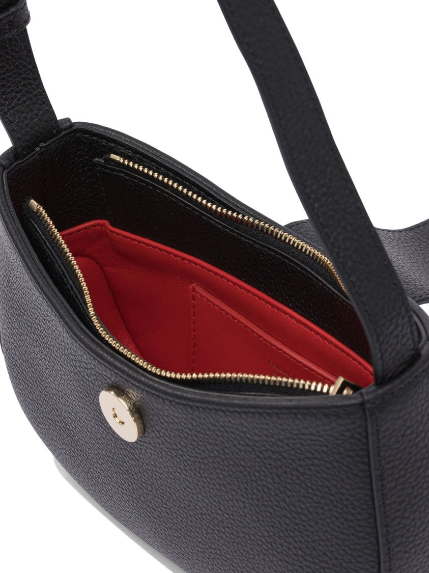 Ferragamo Textured Leather Shoulder Bag
