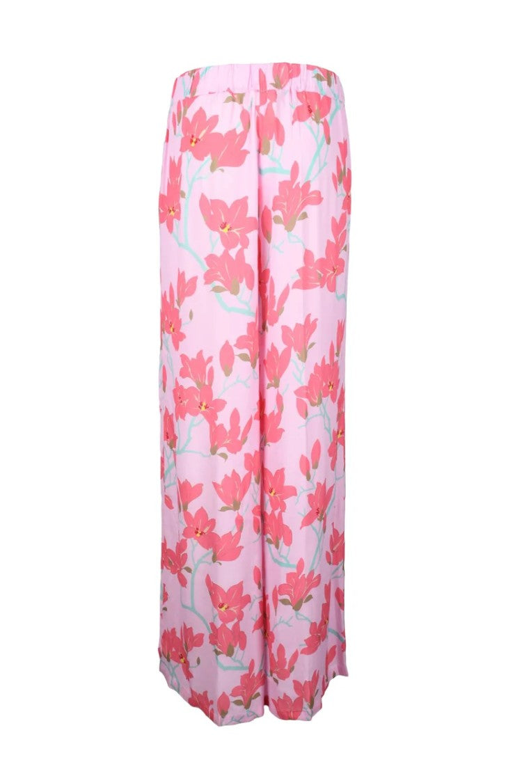 Semi Couture Chiffon Trousers - Pink
