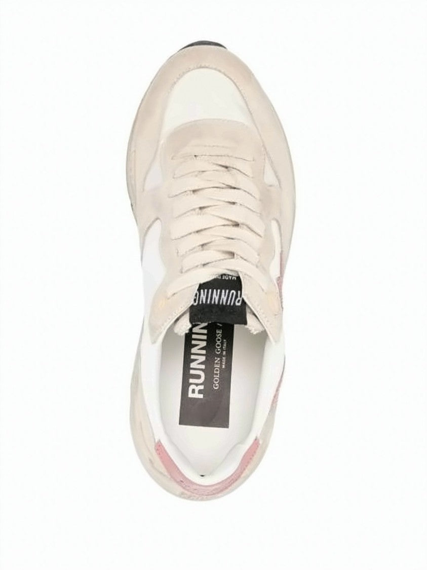 Golden Goose Chunky Sole Sneakers With Napa Leather