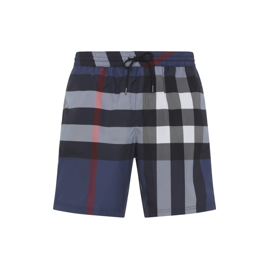 Burberry Classic Check Swim Shorts With Adjustable Fit