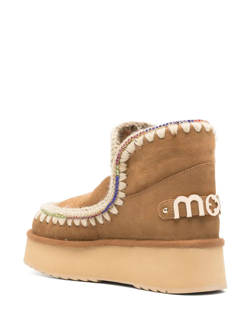 Mou Eskimo 18 Platform Rhinestones