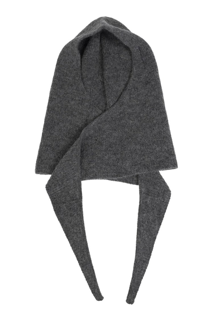 Ganni Balaclava - Wool - Grey