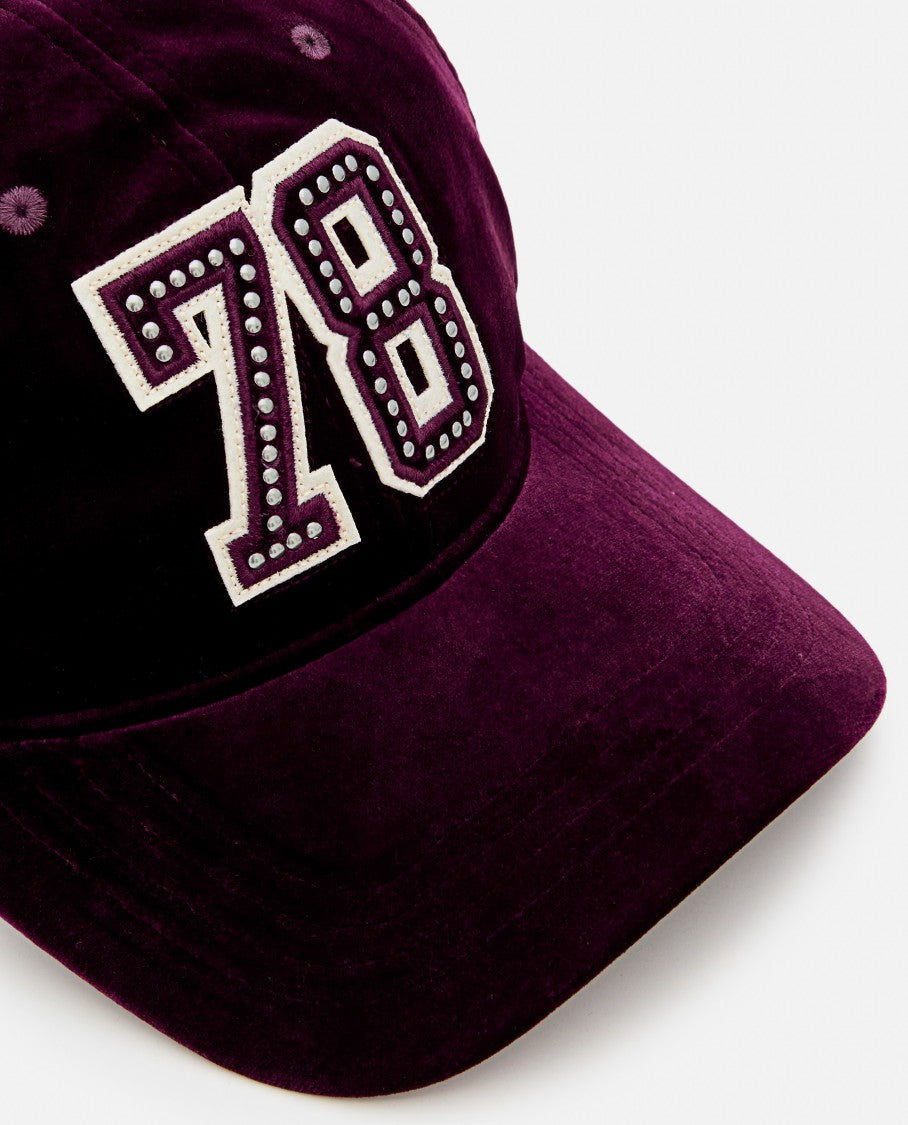 Golden Goose Deluxe Brand Journey Baseball Hat Velvet