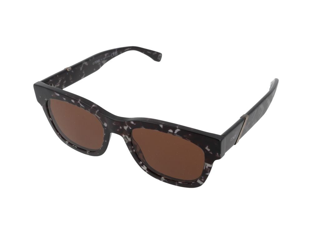 Maison Fendi Fe40132i Rectangular Frame Sunglasses