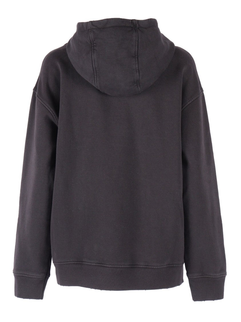 Dondup Relaxed Fit Graphic Print Hoodie