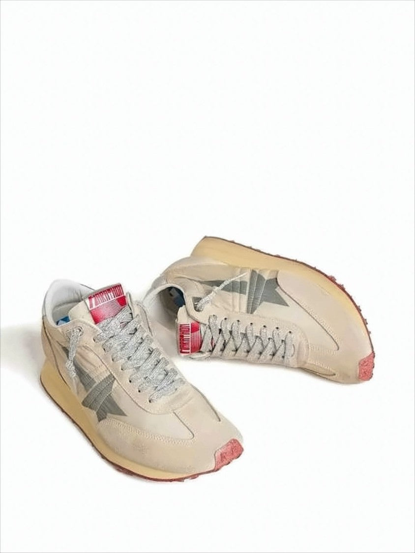 Golden Goose Low-Profile Beige Sneakers