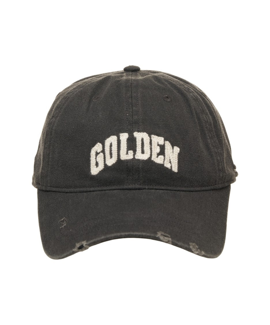 Golden Goose Baseball Cap With Logo Embroidery