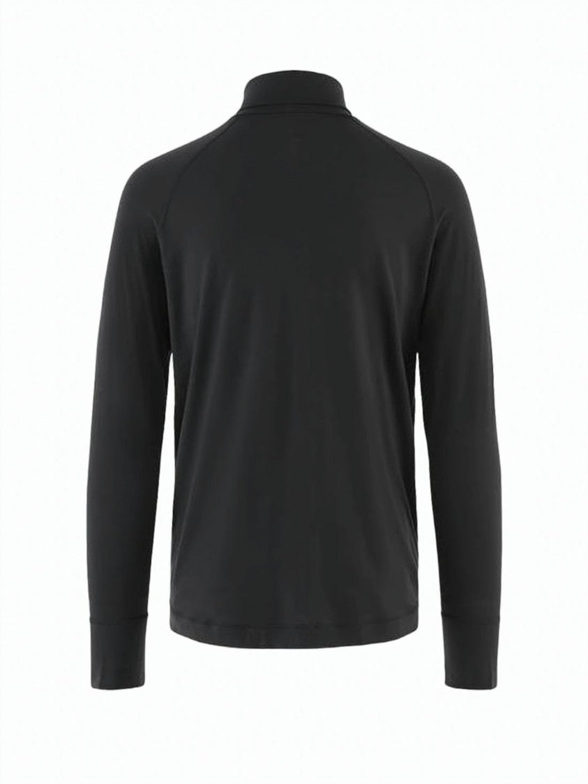 Klattermusen Long-Sleeve Training Top With High Neckline And Triangular Accents