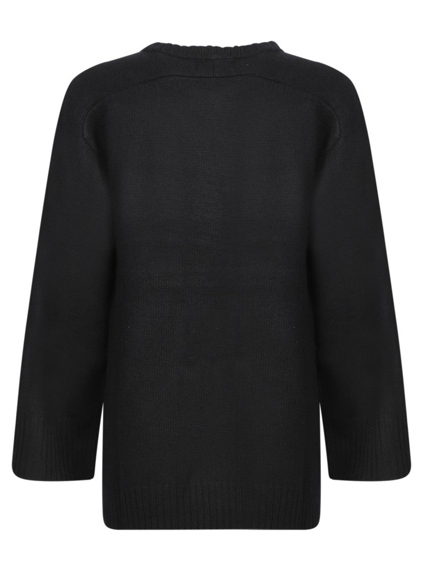 Loulou Studio Black Cashmere Knitwear
