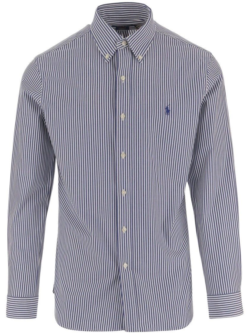 Polo Ralph Lauren Striped Button-Down Long-Sleeve Sport Shirt