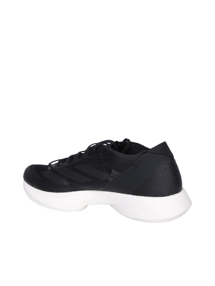 Adidas Black Fabric Sneakers