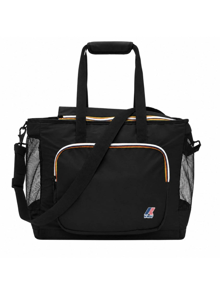 K-Way Black Le Vrai 4.0 Marley Tricolor Shoulder Bag