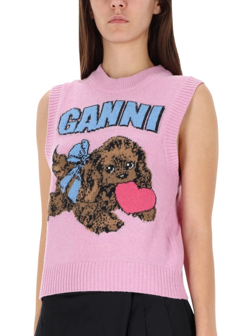 Ganni Puppy Vest