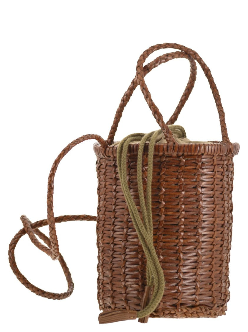 Dragon Lina Mini - Woven Leather Bag