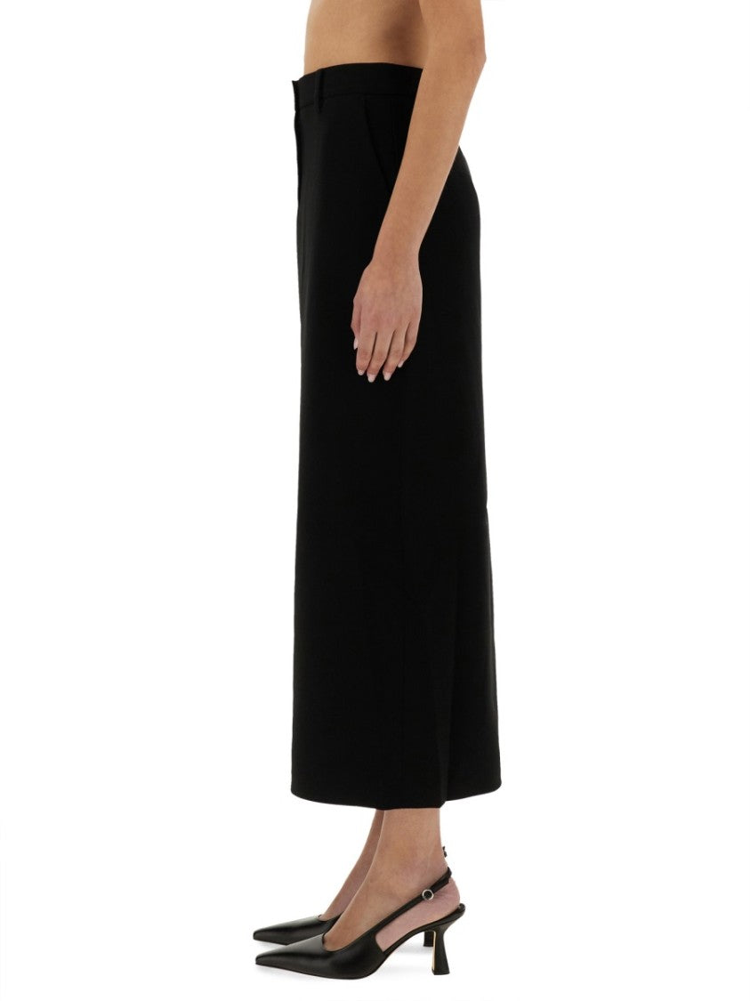 Michael Michael Kors Textured Crepe Maxi Skirt